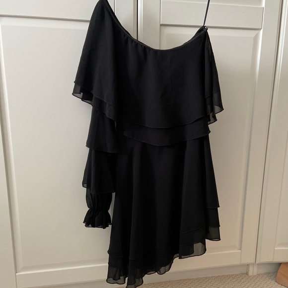 NWT Nordstrom Endless Rose black dress - Picture 1 of 3